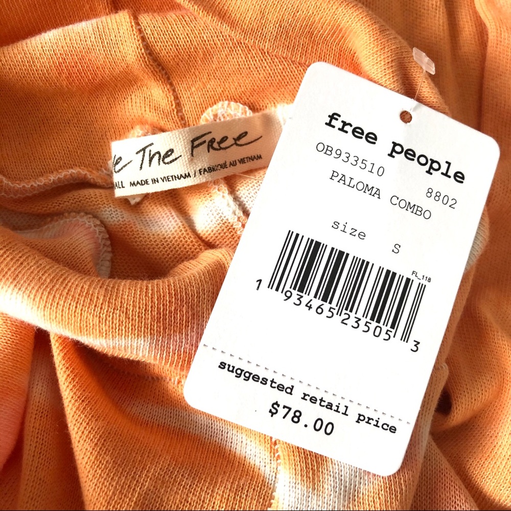 Free People Psychedelic Turtleneck Top NWT - Picture 7 of 8